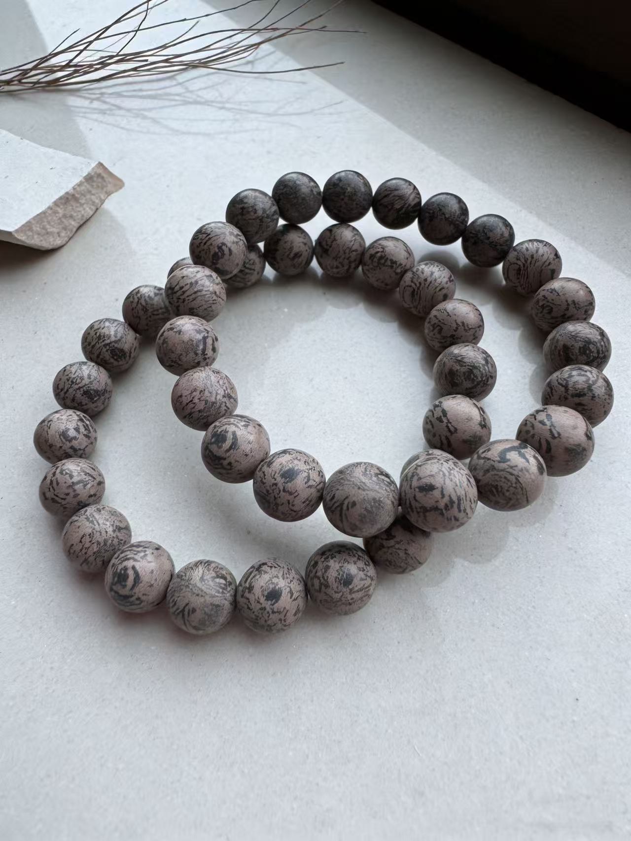 White Tiger - Bead Bracelet