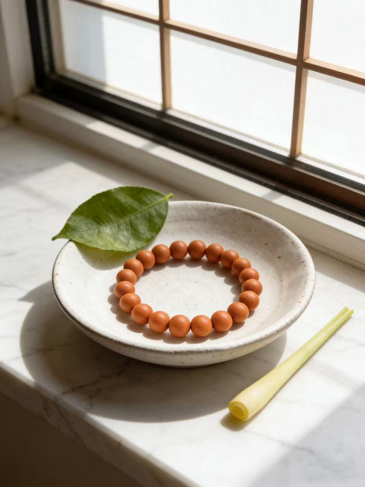 Golden Citrus - Bead Bracelet