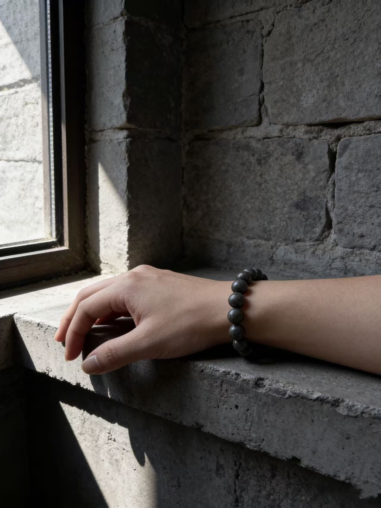 Dark Tortoise - Bead Bracelet