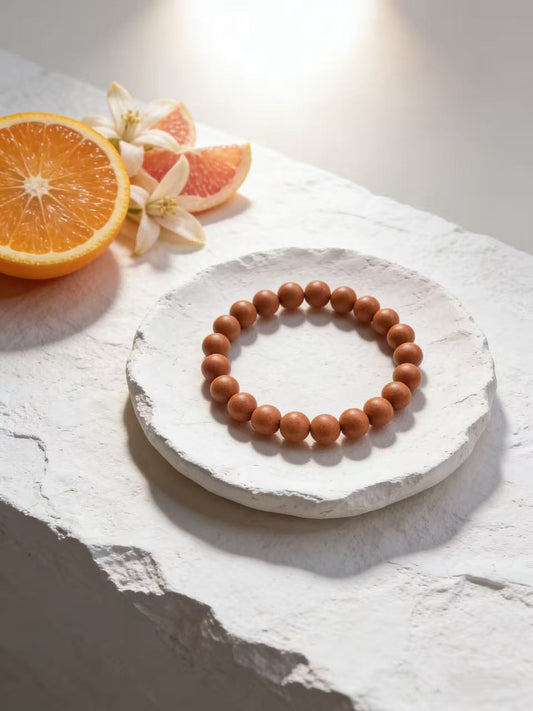 Golden Citrus - Bead Bracelet