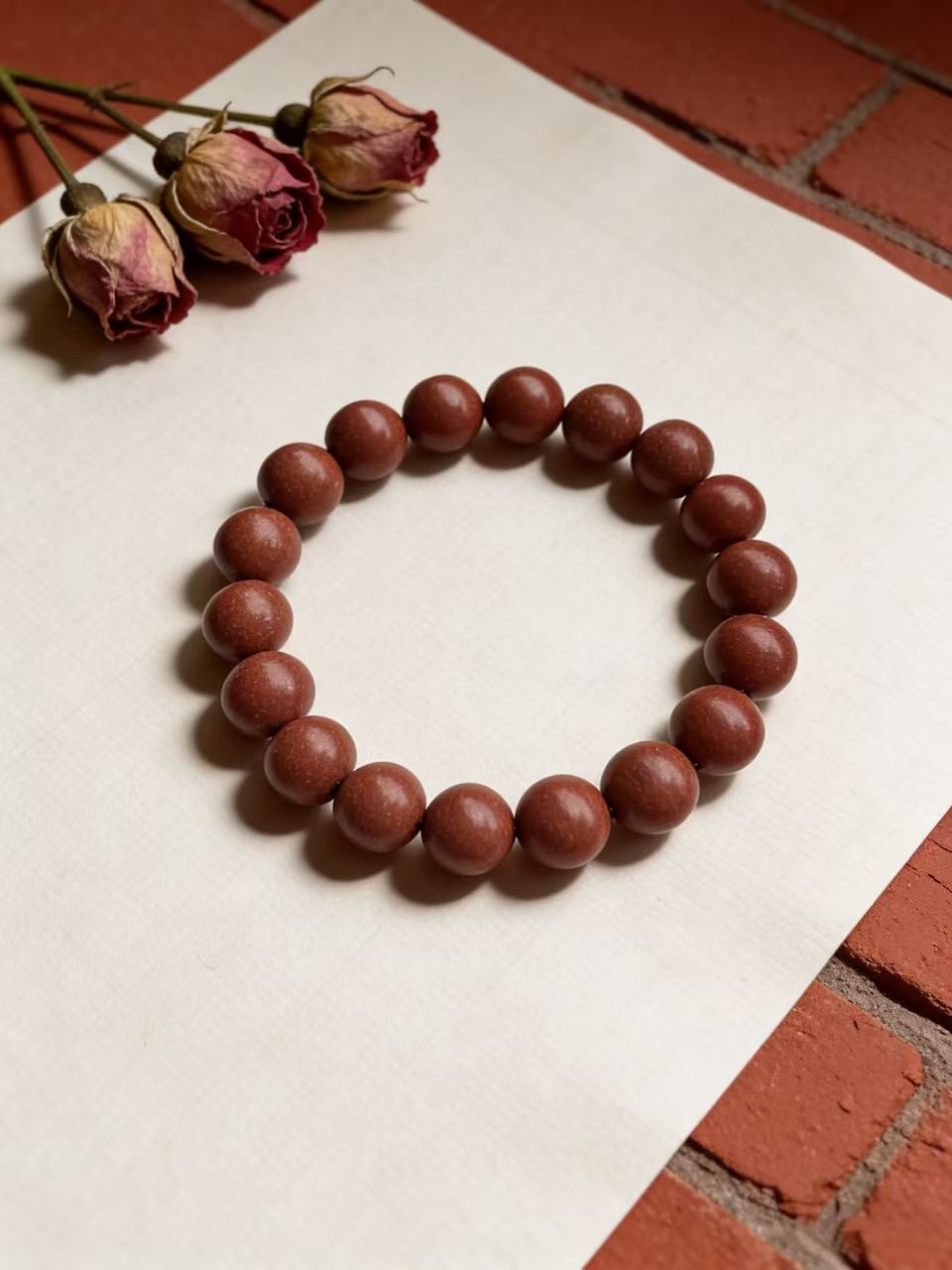 Lady Blossom-Incense Bead Bracelet