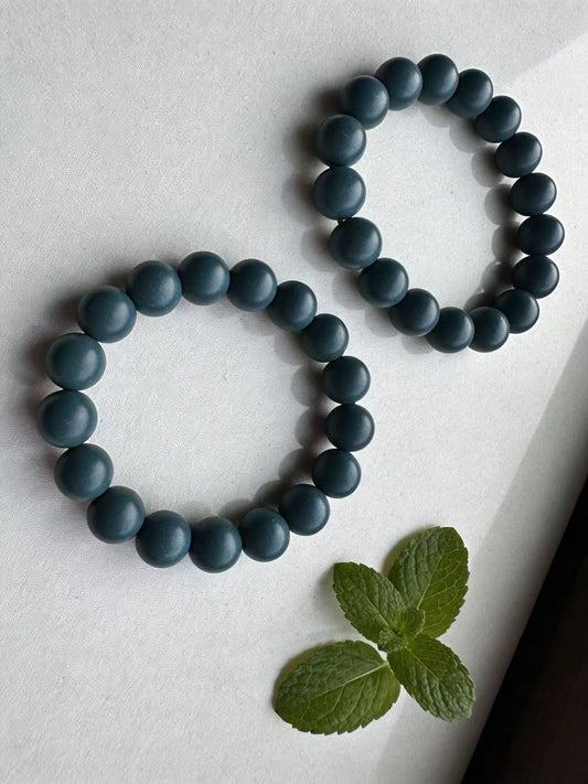 Blue Healer - Bead Bracelet
