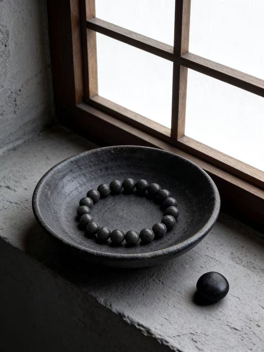 Dark Tortoise - Bead Bracelet