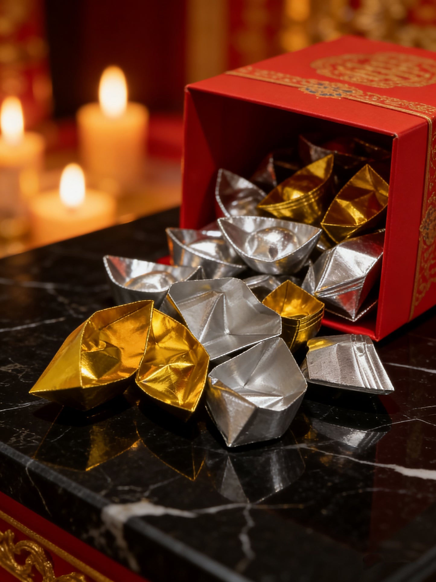Gold & Silver Folded Ingots