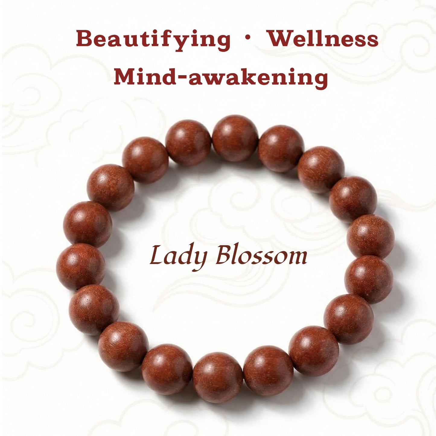 Lady Blossom-Incense Bead Bracelet